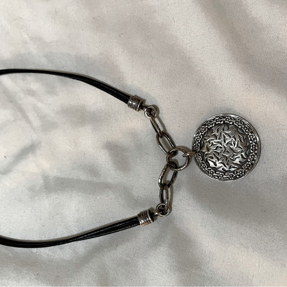 Silpada CHARMER Leather Necklace